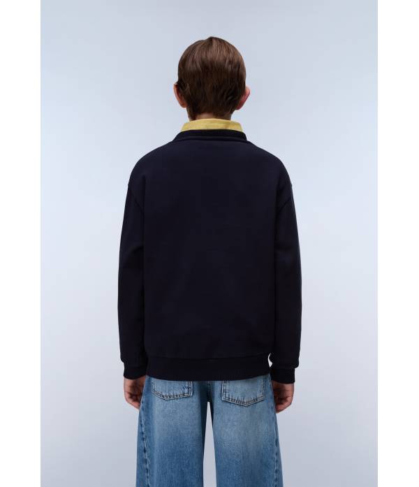 K B-NEW BOX LOGO C W BLU MARINE 
