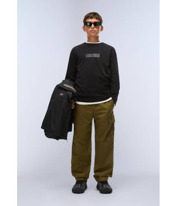 K S-NEW BOX LOGO LS BLACK BEAUTY 