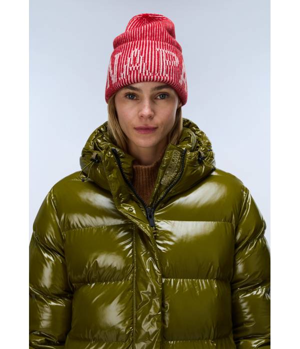 F-IWA BEANIE HAUTE RED R1F 