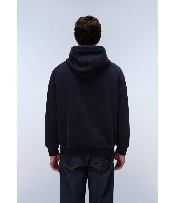 B-ARCHIVE SWEAT H BLU MARINE 