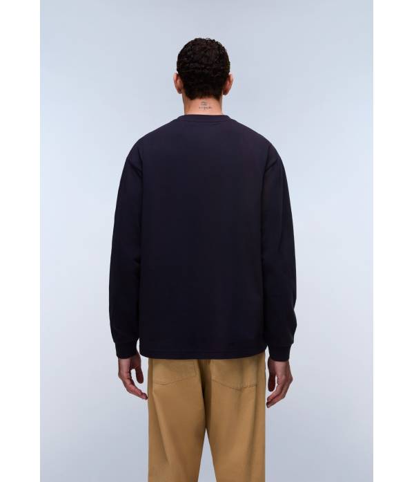 S-BOX LOGO LS 1 BLU MARINE 