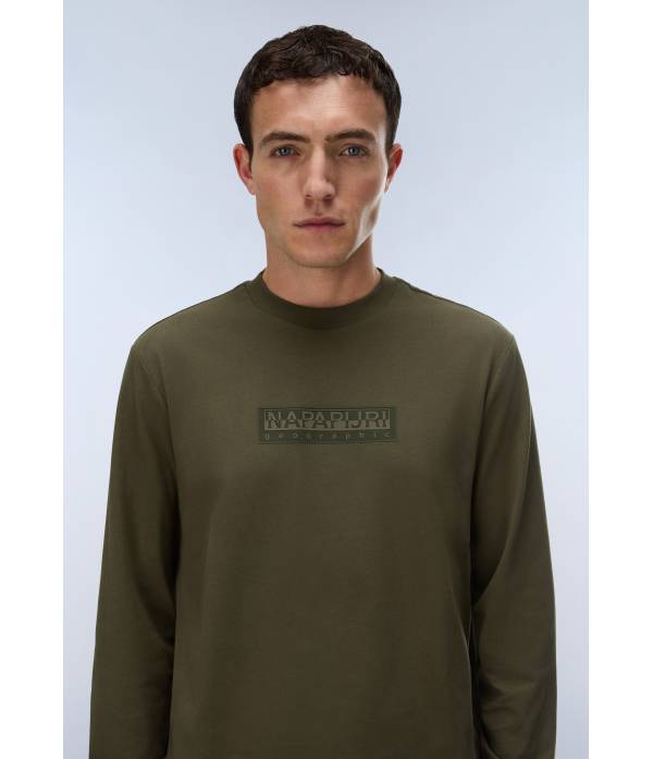 S-BOX LOGO LS 1 OLIVE NIGHT G1F 