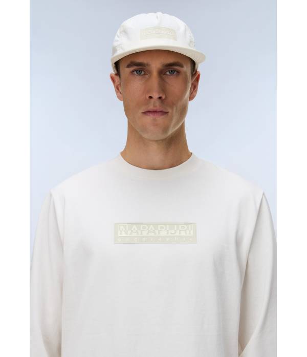 S-BOX LOGO LS 1 WHITE WHISPER 