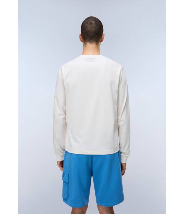 S-BOX LOGO LS 1 WHITE WHISPER 