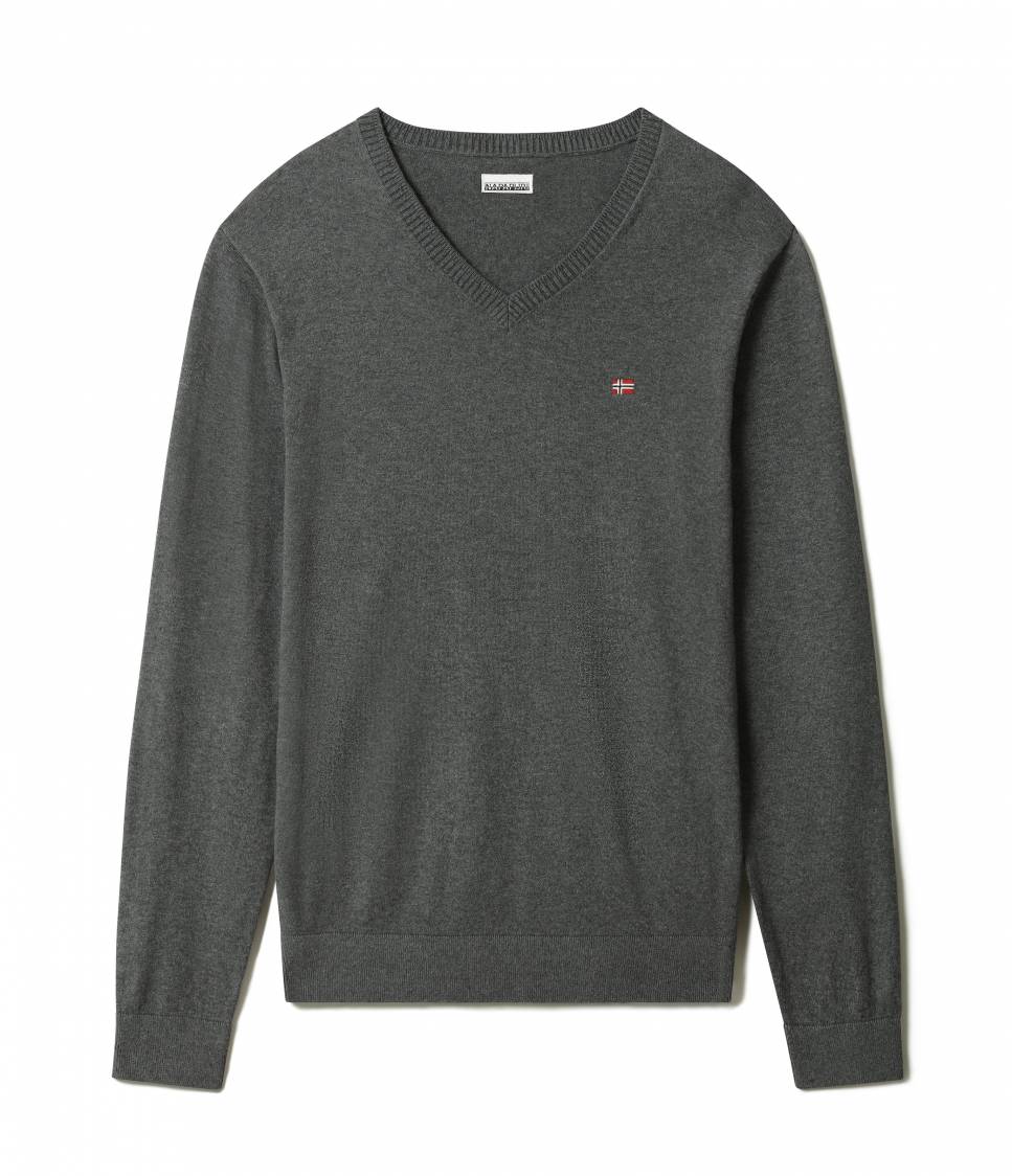 DECATUR V 3 DARK GREY MELANGE