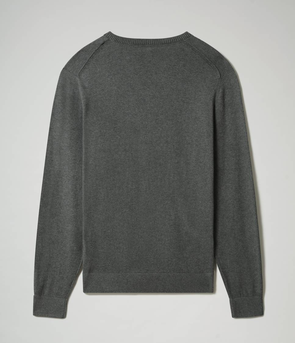 DECATUR V 3 DARK GREY MELANGE