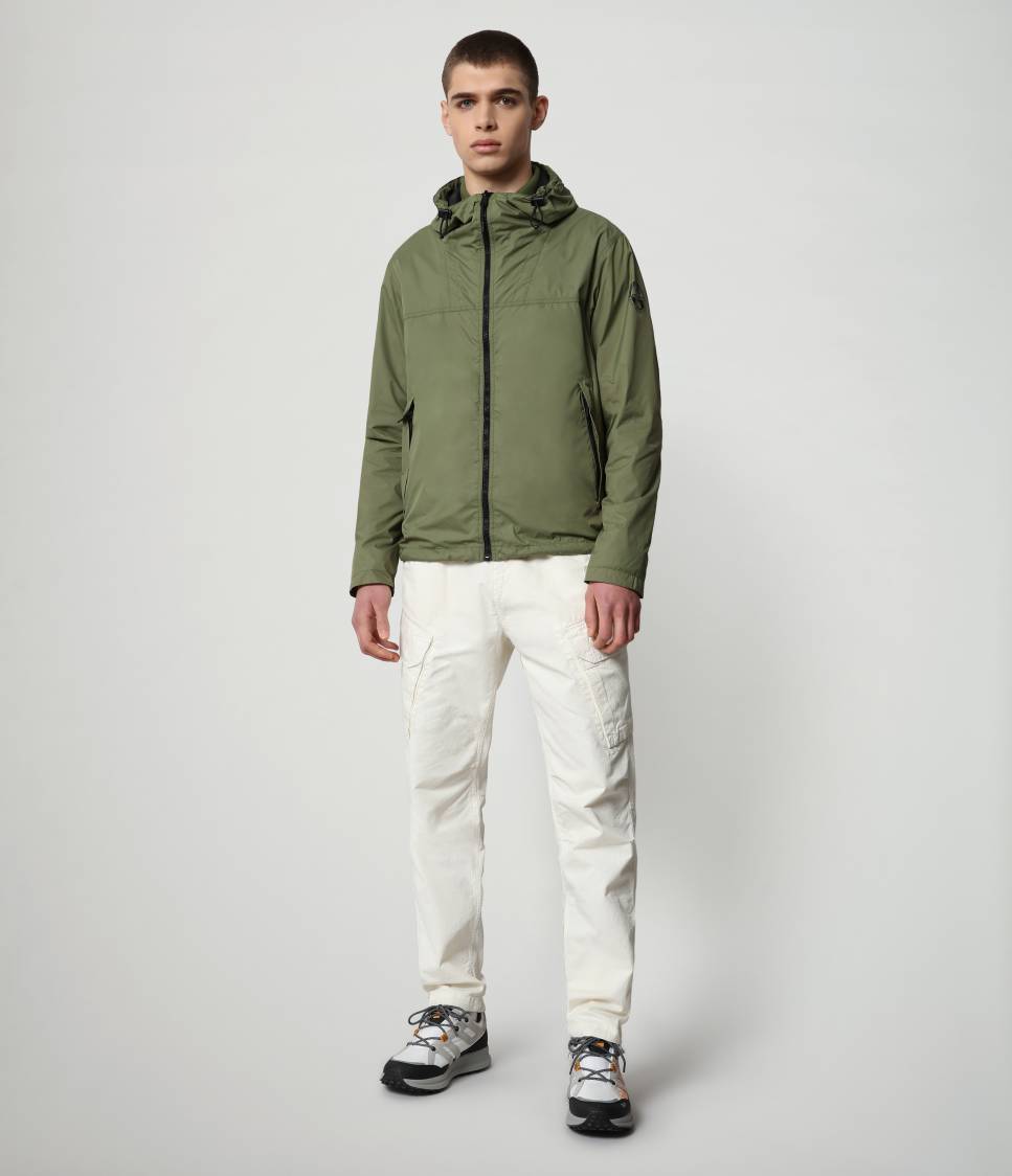 A-CIRCULAR JKT GREEN CYPRESS