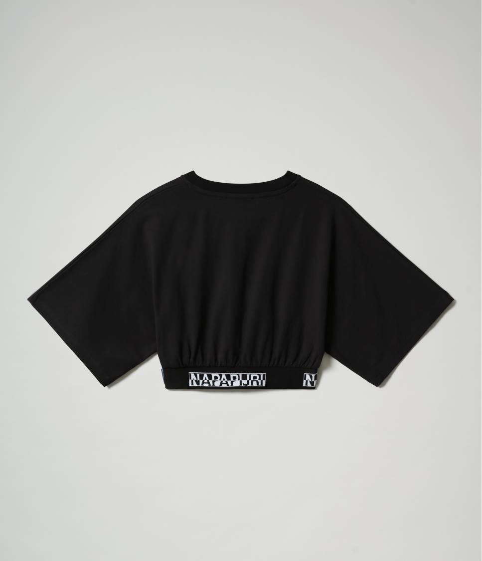 S-BOX CROPPED WIDE BLACK 041 