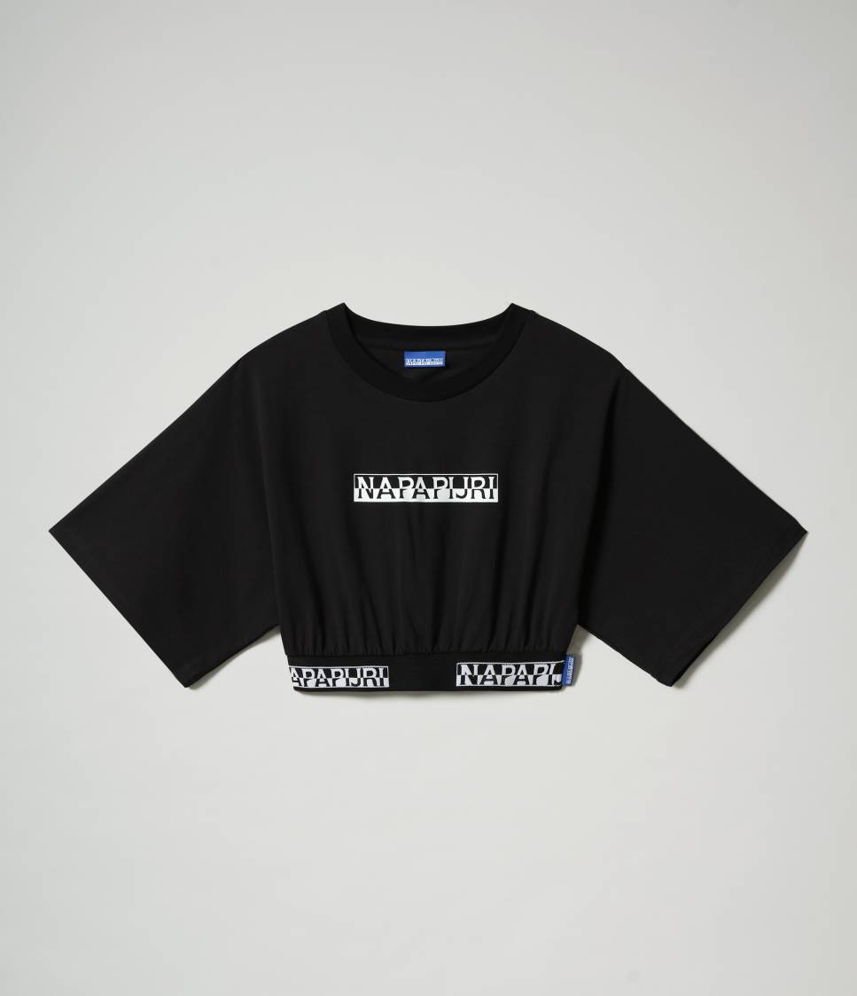 S-BOX CROPPED WIDE BLACK 041 