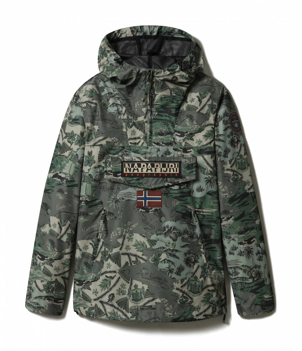 RAINFOREST S PRINT 2 CAMO GREEN F3V