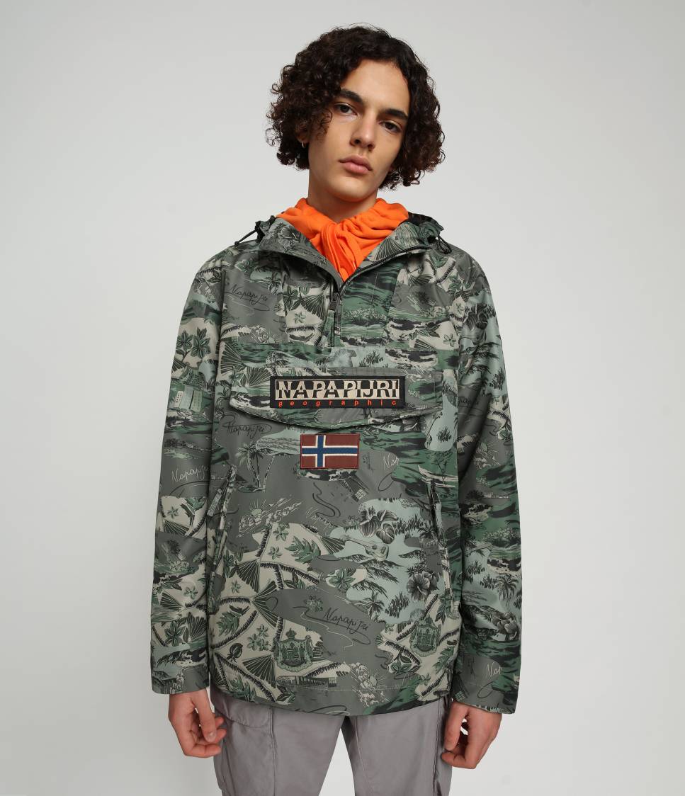 RAINFOREST S PRINT 2 CAMO GREEN F3V