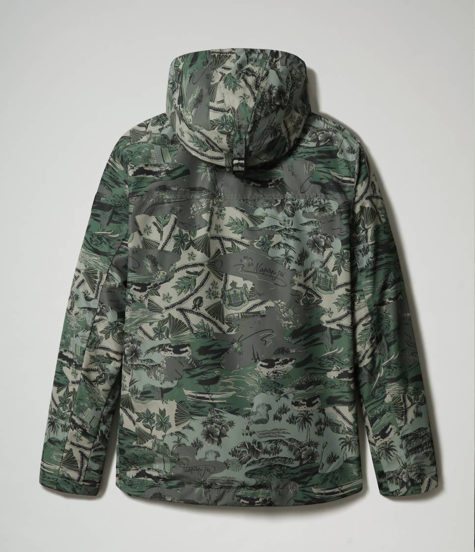 RAINFOREST S PRINT 2 CAMO GREEN F3V