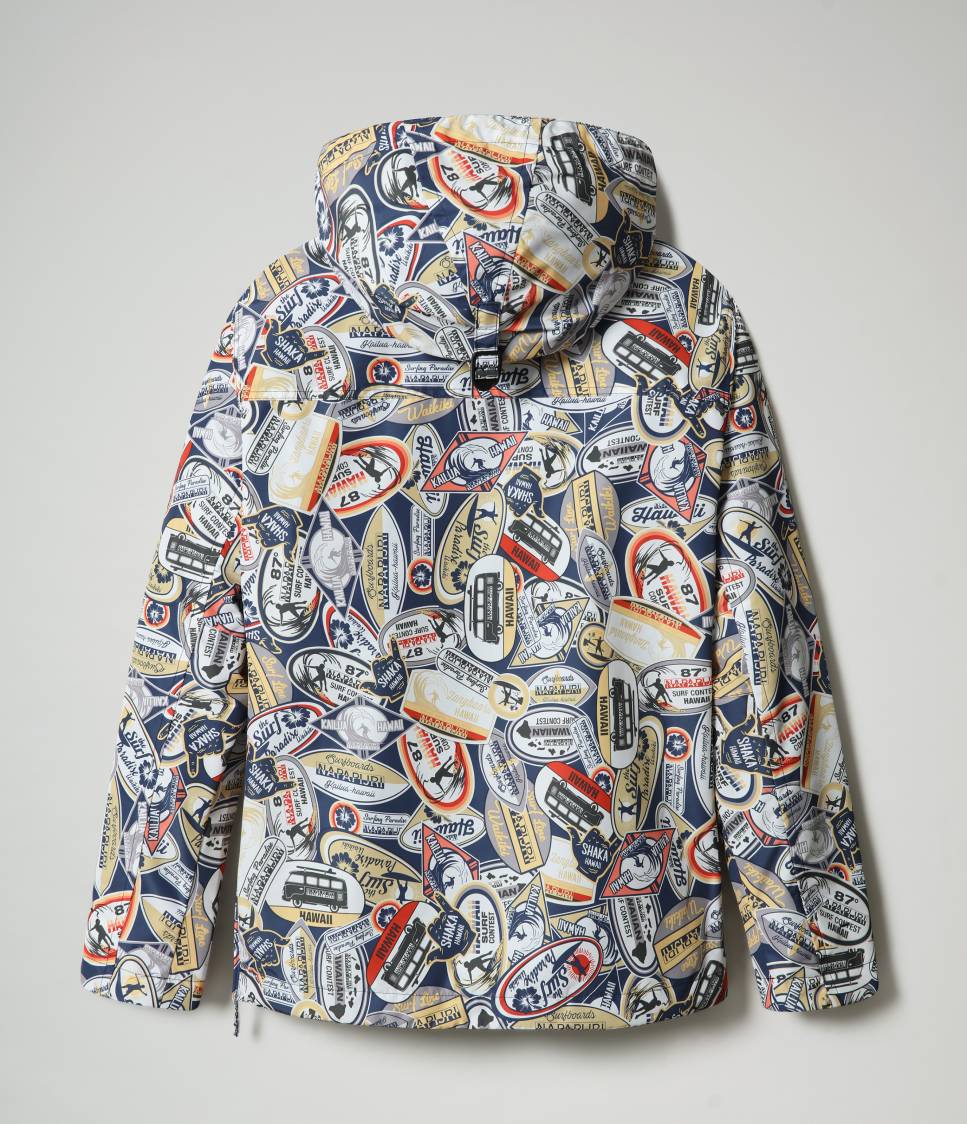 RAINFOREST S PRINT 2 LT BLUE AO F4A