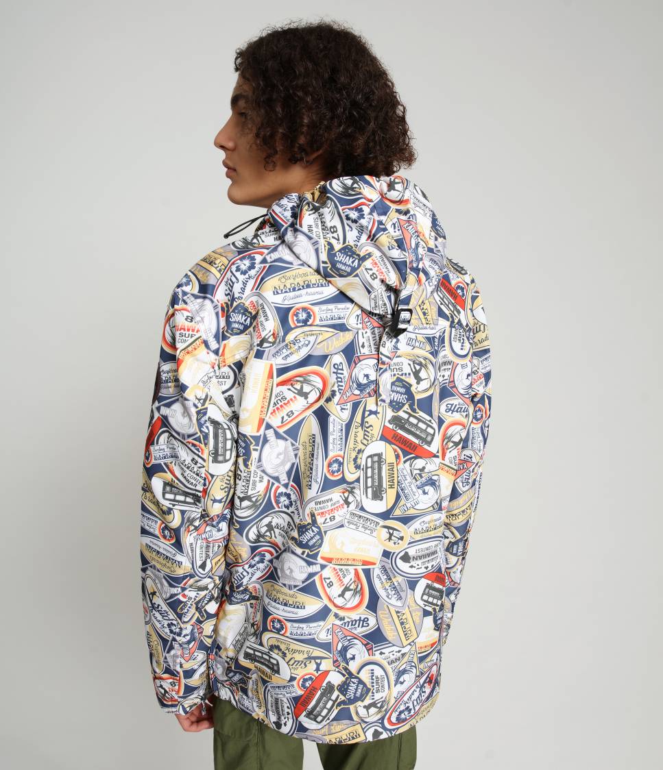 RAINFOREST S PRINT 2 LT BLUE AO F4A