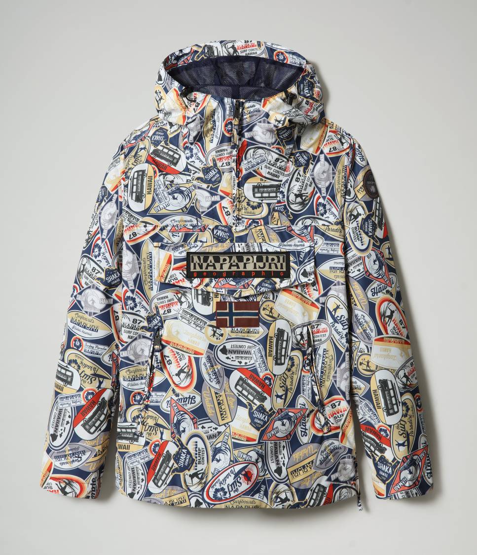 RAINFOREST S PRINT 2 LT BLUE AO F4A