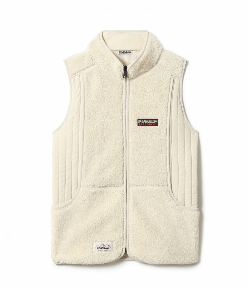 YUPIK VEST W WHITECAP GRAY