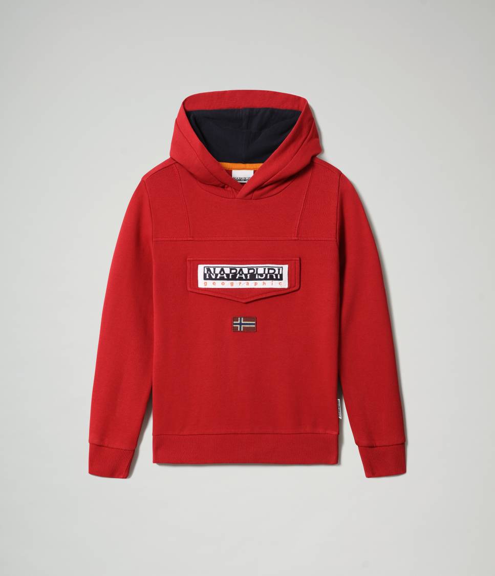 K BURGEE SUM OLD RED 094