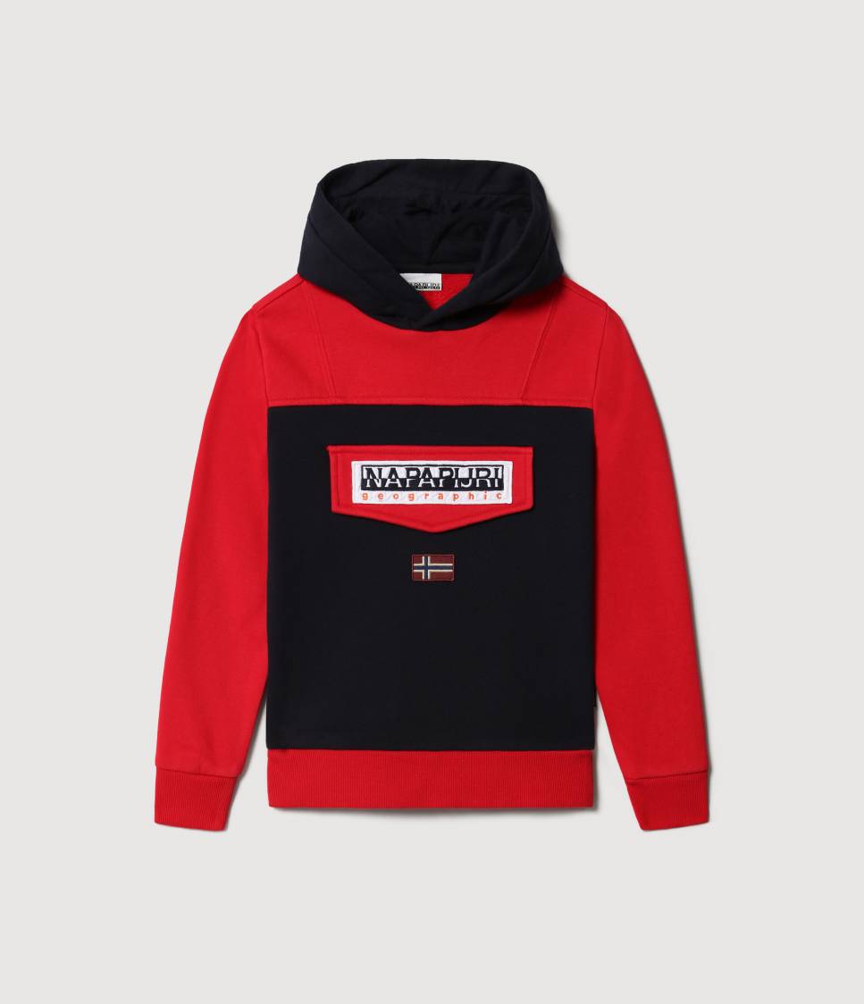 K BURGEE W 1 RED CB MAC