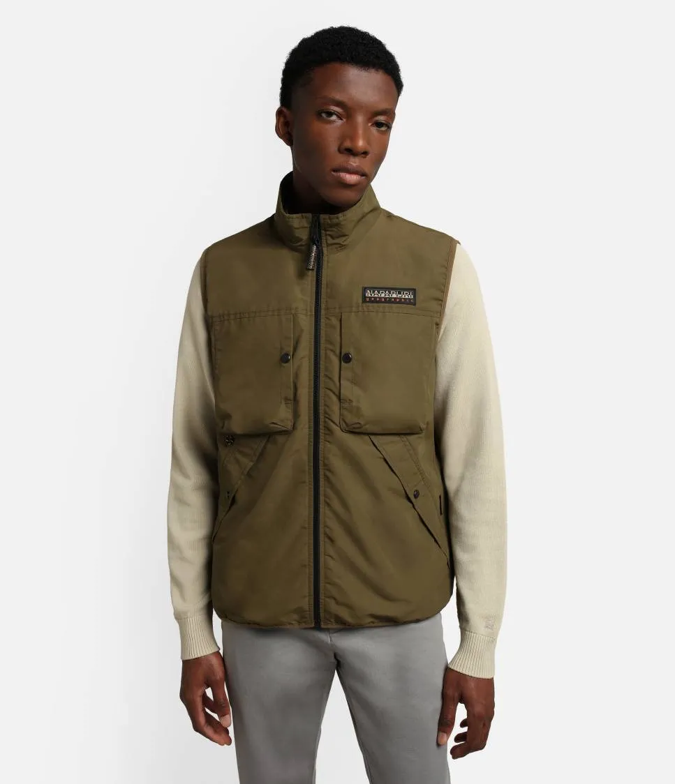 A-FENIS VEST DARK OLIVE 3