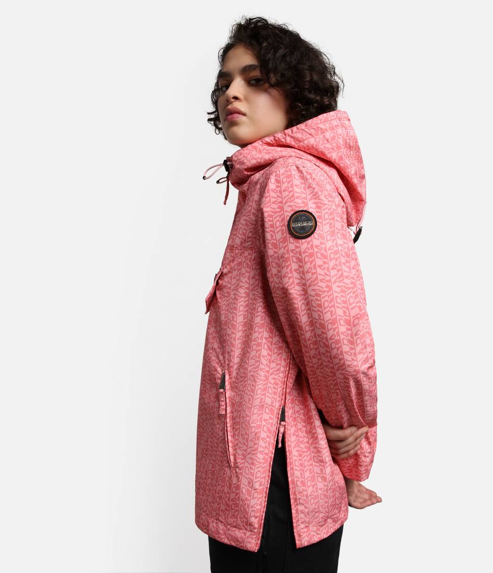 RAINFOREST S W PRT 3 PINK AOP FAF