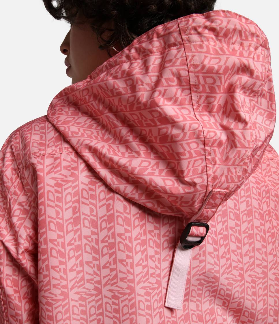 RAINFOREST S W PRT 3 PINK AOP FAF