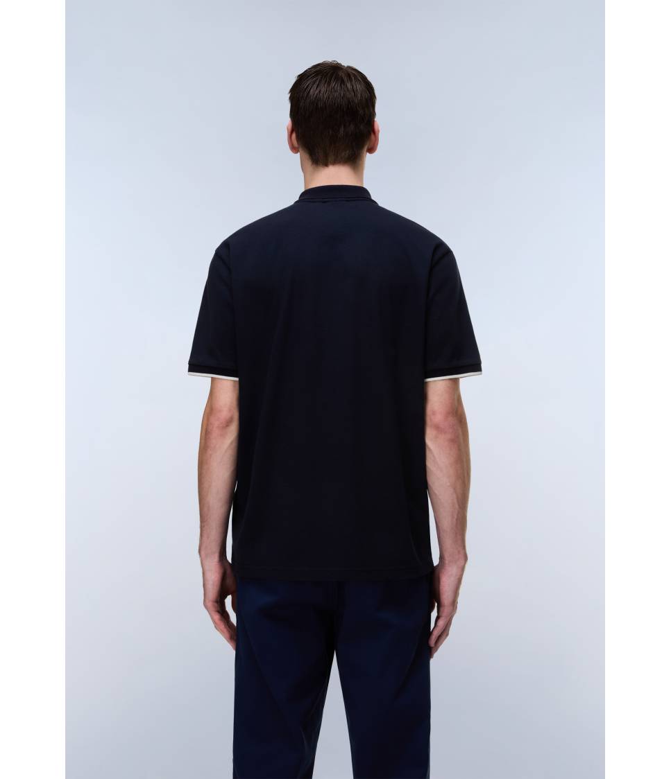 E-BADGE SS 1 BLU MARINE 