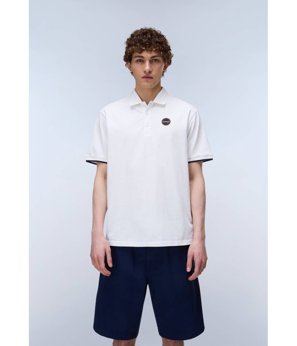 E-BADGE SS 1 WHITE HERON 
