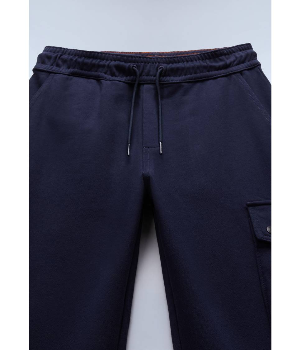 K M-BOX LOGO CARGO BLU MARINE 