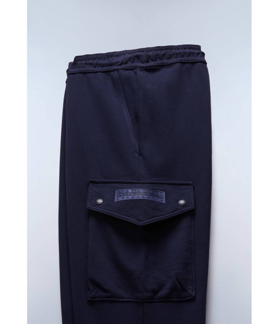 K M-BOX LOGO CARGO BLU MARINE 