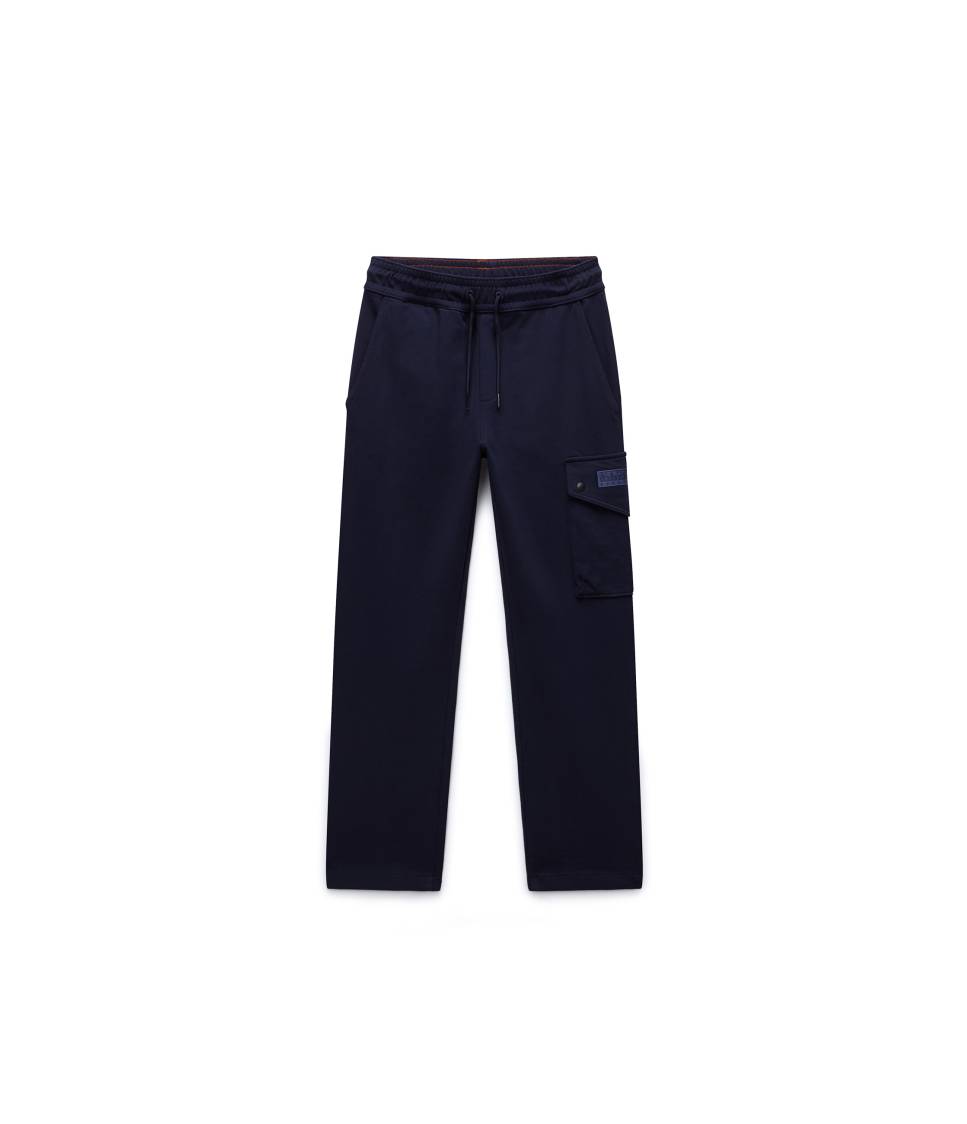 K M-BOX LOGO CARGO BLU MARINE 