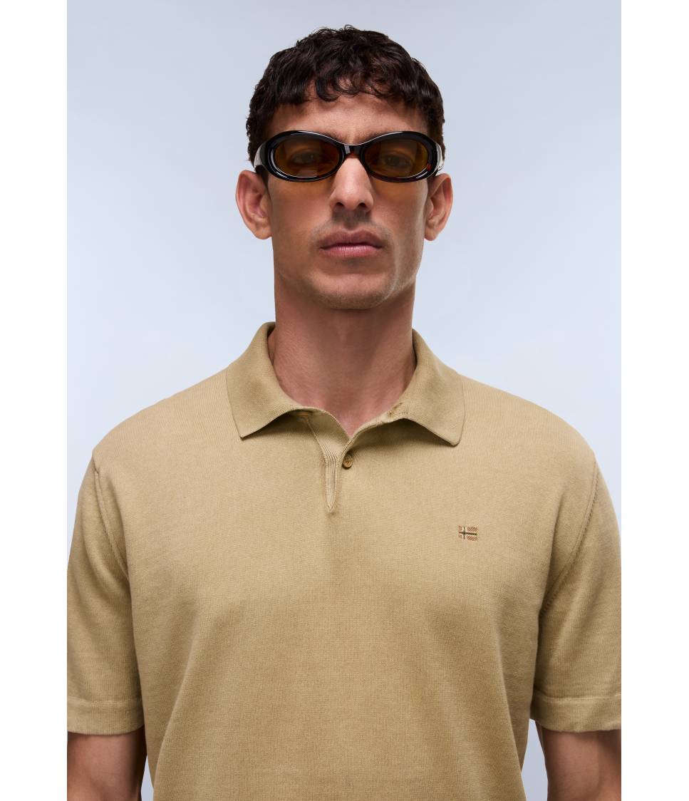 D-HUDSON POLO SS KELP N2D 