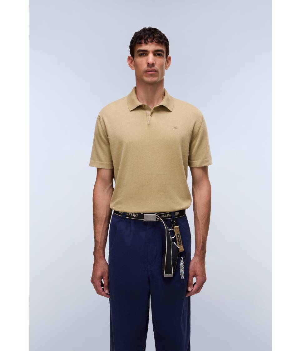 D-HUDSON POLO SS KELP N2D 