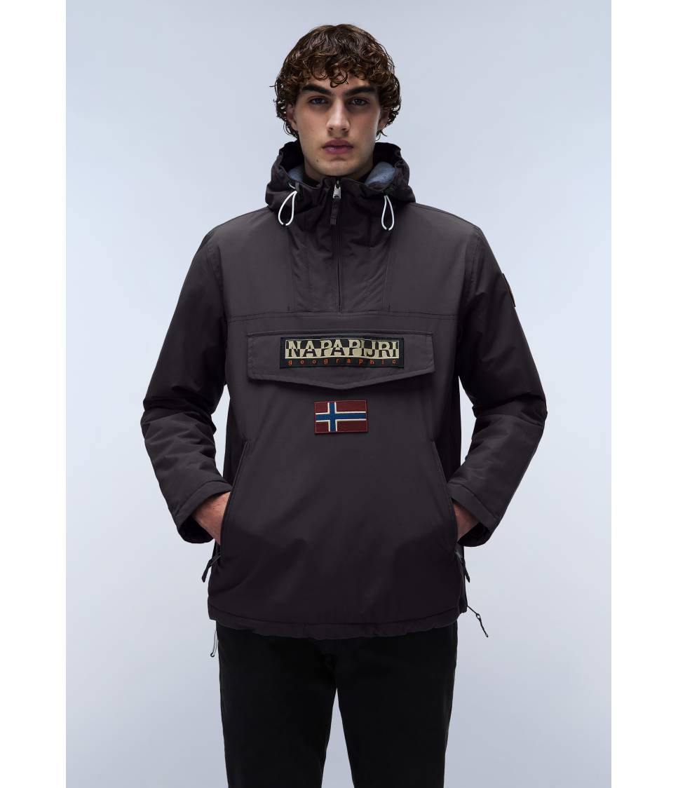 RAINFOREST POCKET 2 DARK GREY SOLID