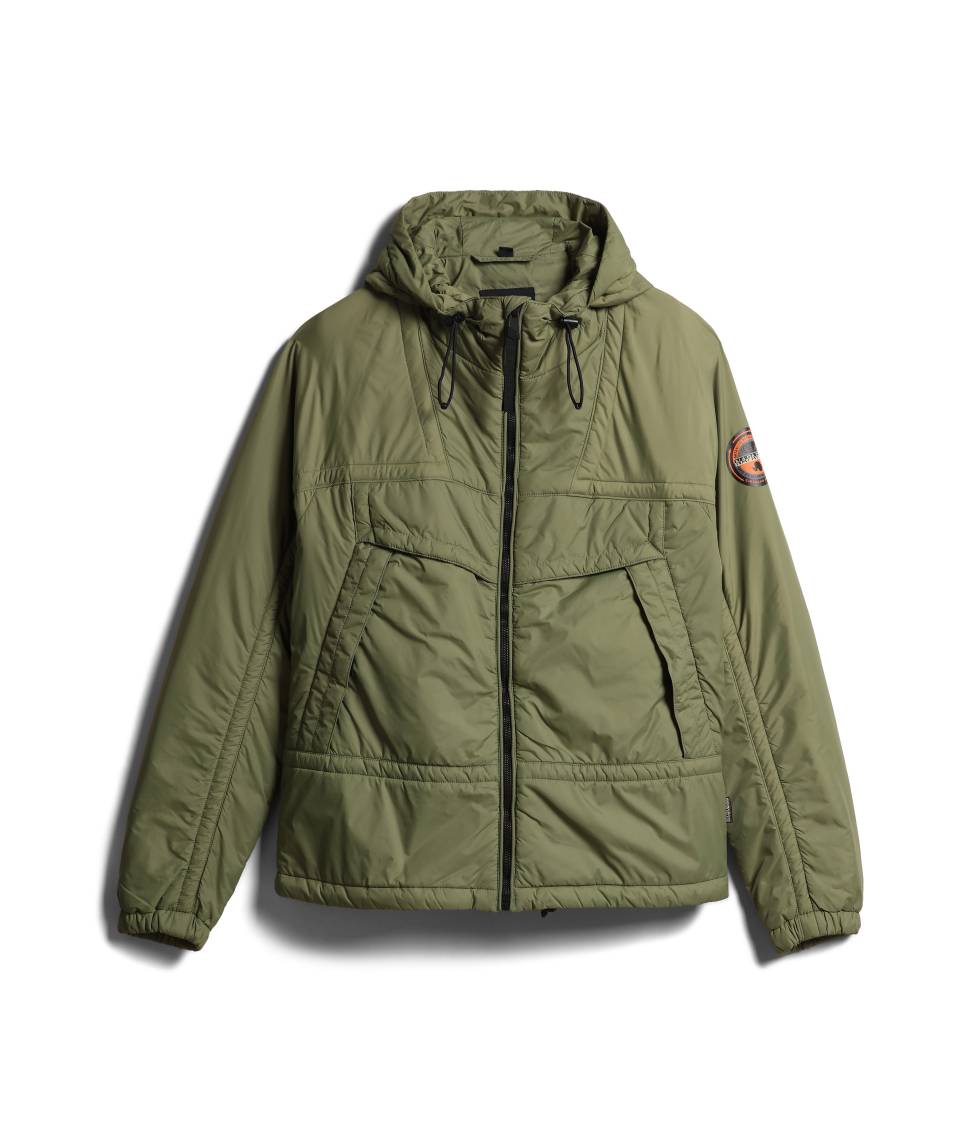 CIRCULAR PARKA GREEN LICHEN