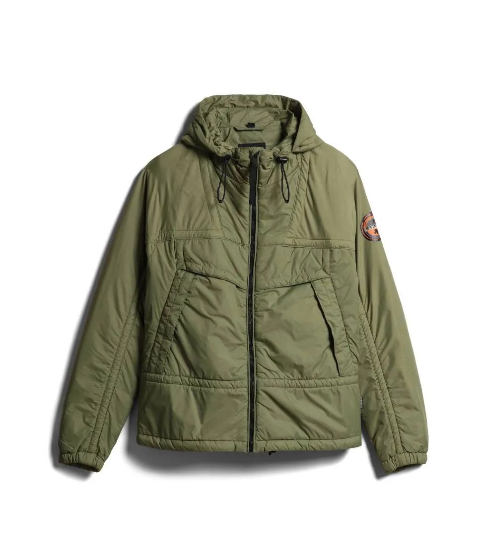 CIRCULAR PARKA GREEN LICHEN