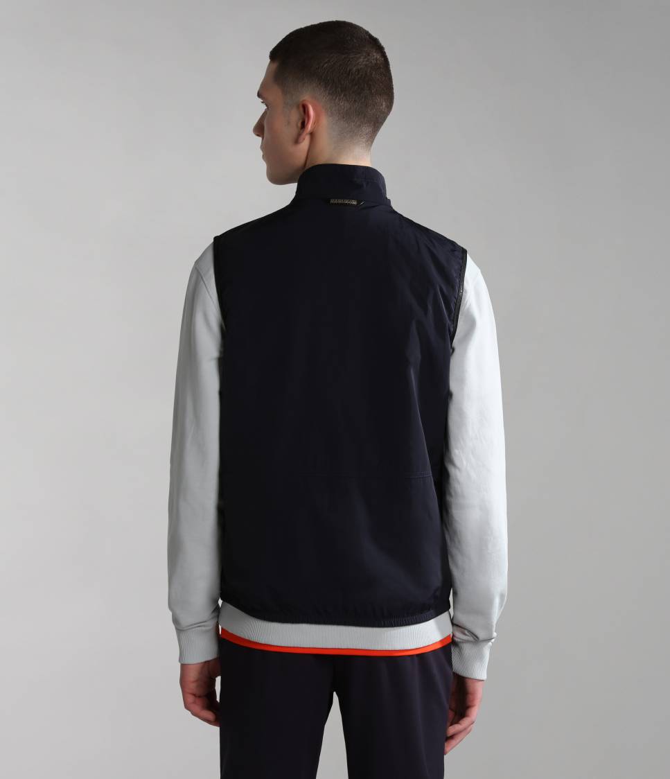 A-RIONAPO VEST BLU MARINE