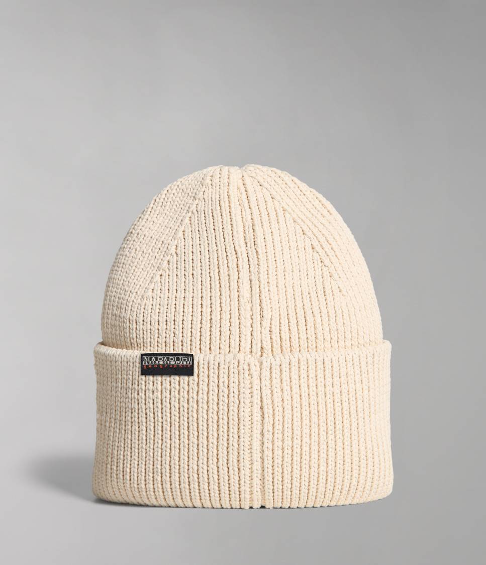 CIRCULAR BEANIE WHITECAP GRAY