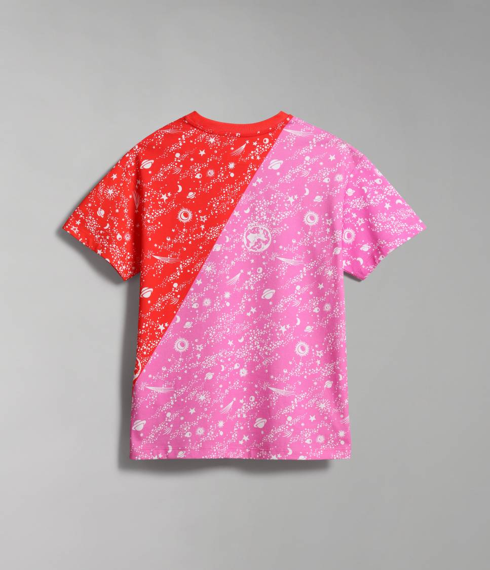 S-FIORUCCI AOP W PINK STARS FK6