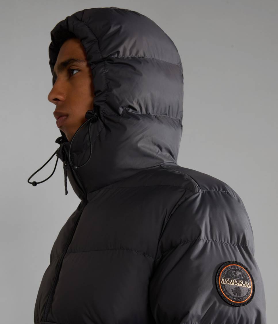 RAINFOREST OP WI PUF DARK GREY SOLID