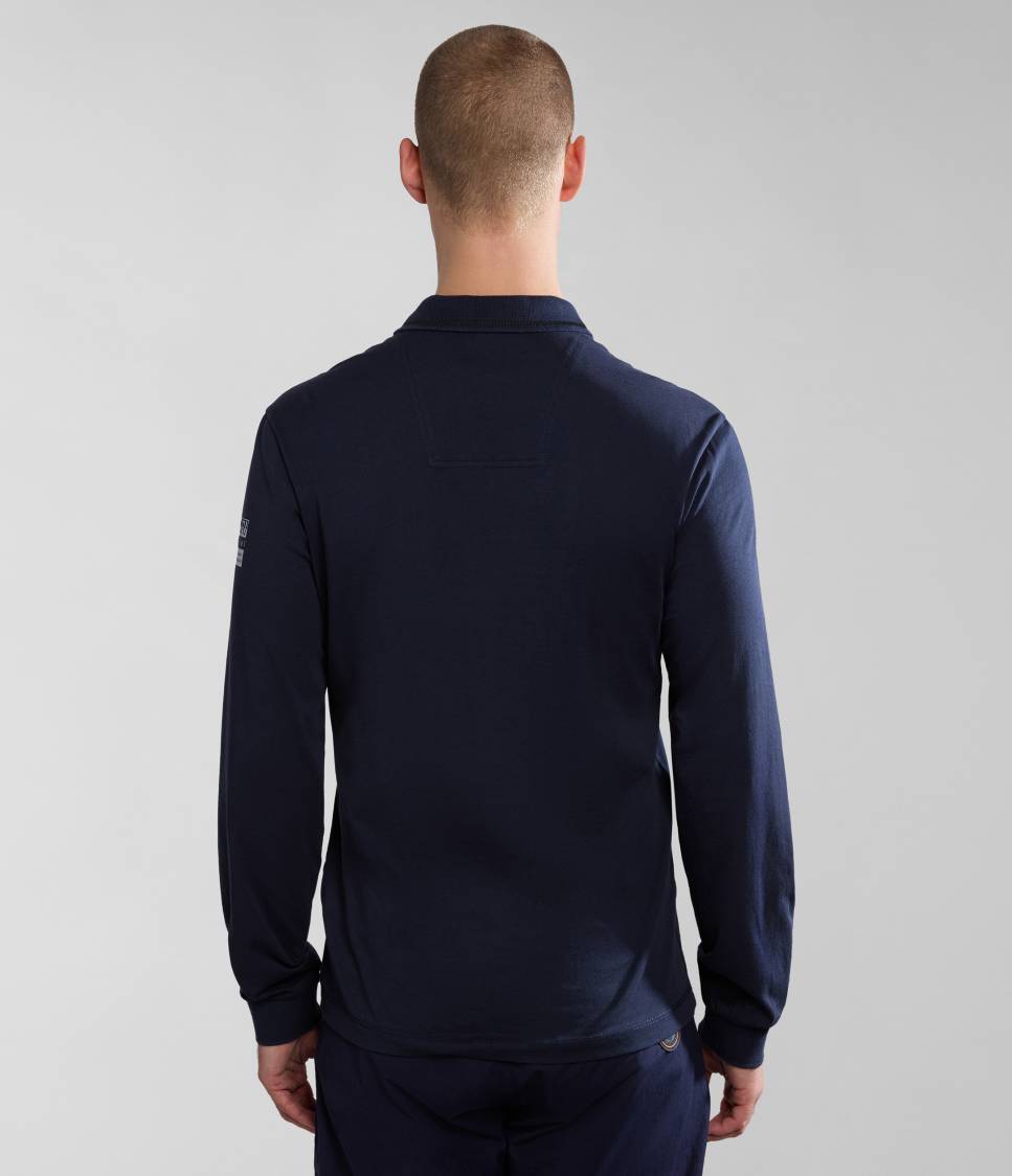 E-MELVILLE LS BLU MARINE