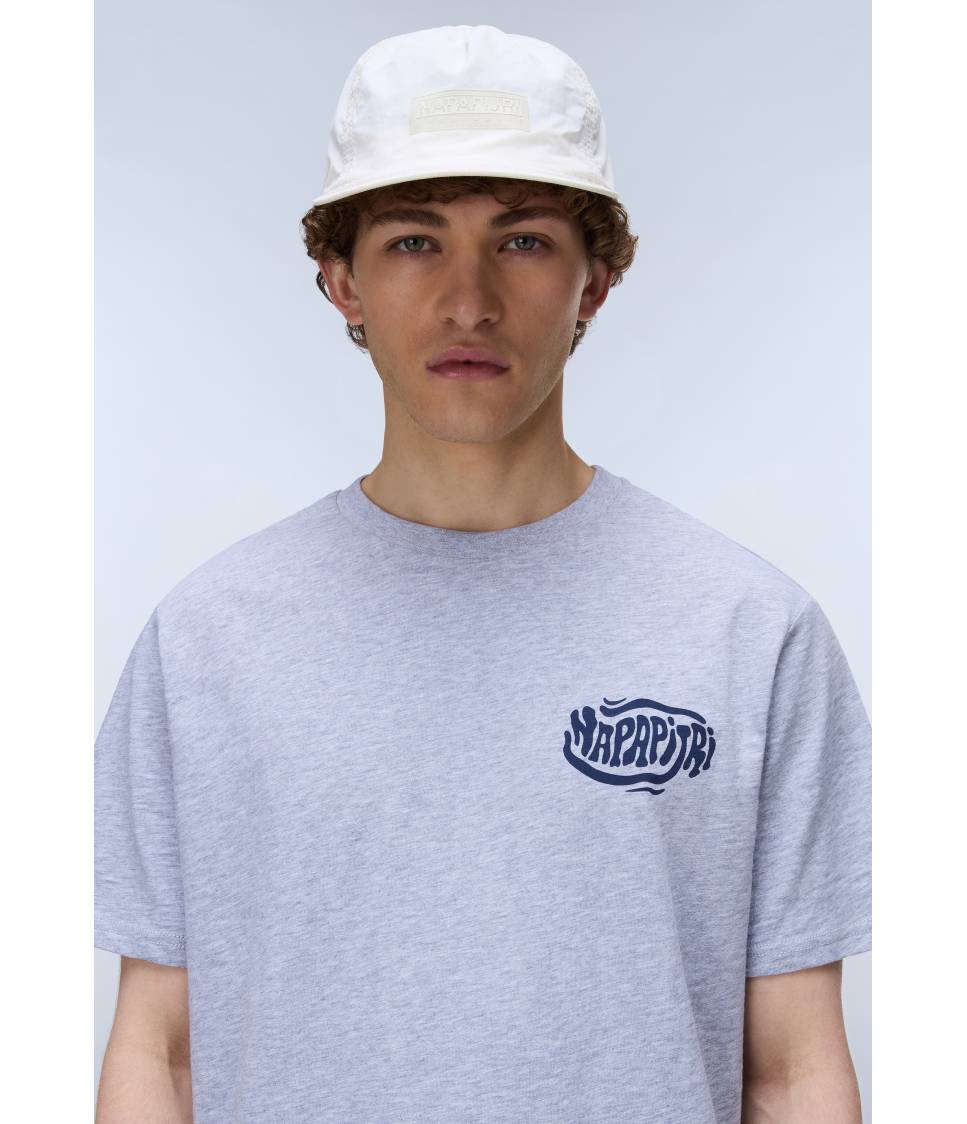 S-ELIOR SS LIGHT GREY MELANGE 