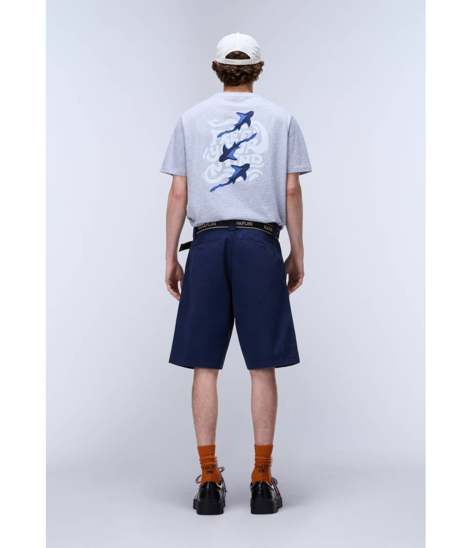 S-ELIOR SS LIGHT GREY MELANGE 