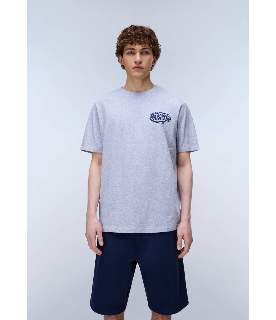 S-ELIOR SS LIGHT GREY MELANGE 