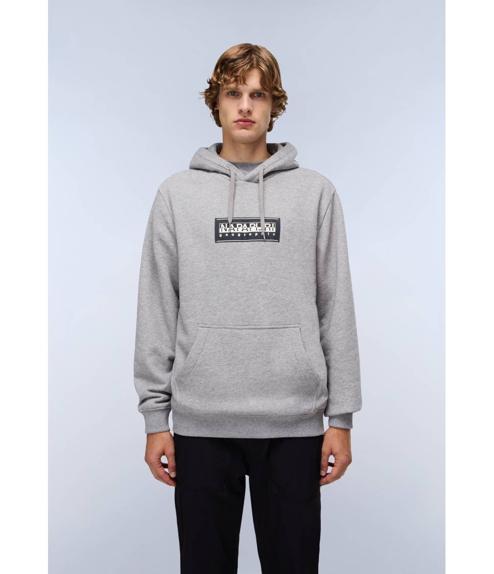 B-BOX LOGO H MEDIUM GREY MELANGE 