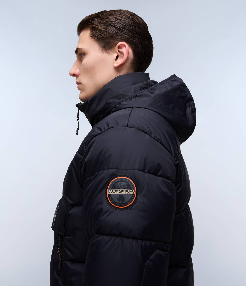 RF PUFFER OPEN BLACK 041