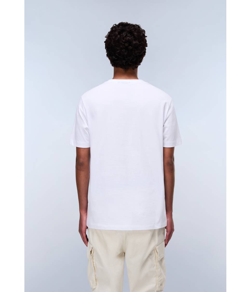 S-BOX LOGO SS BRIGHT WHITE 002