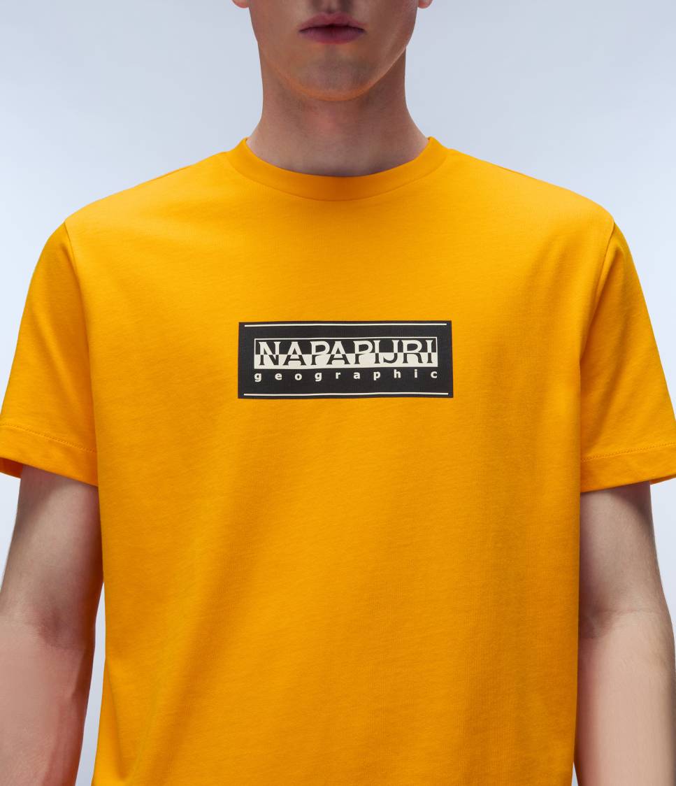 S-BOX LOGO SS ORANGE MARIGOLD