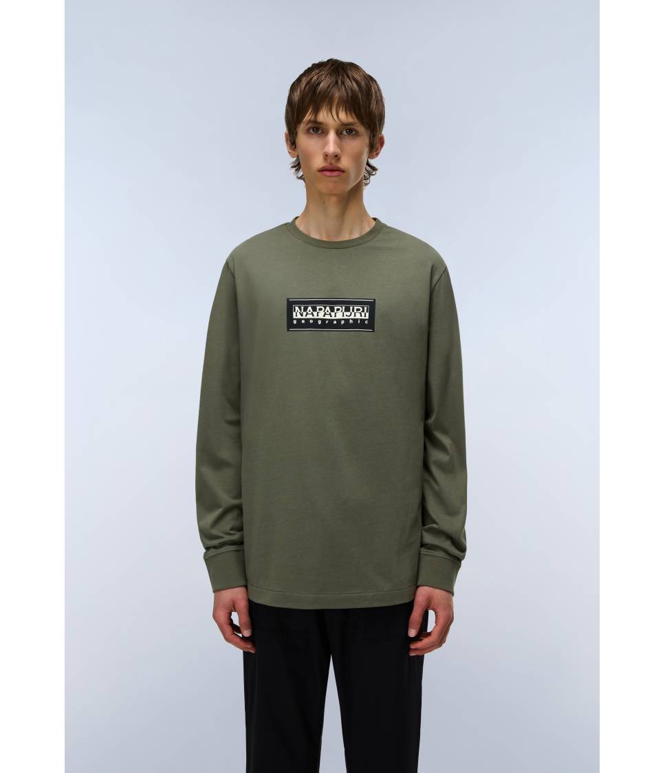 S-BOX LOGO LS TEA LEAF G0A