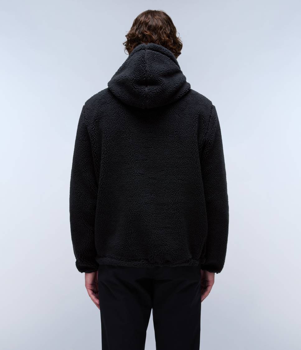 T-BURGEE CURLY BLACK 041
