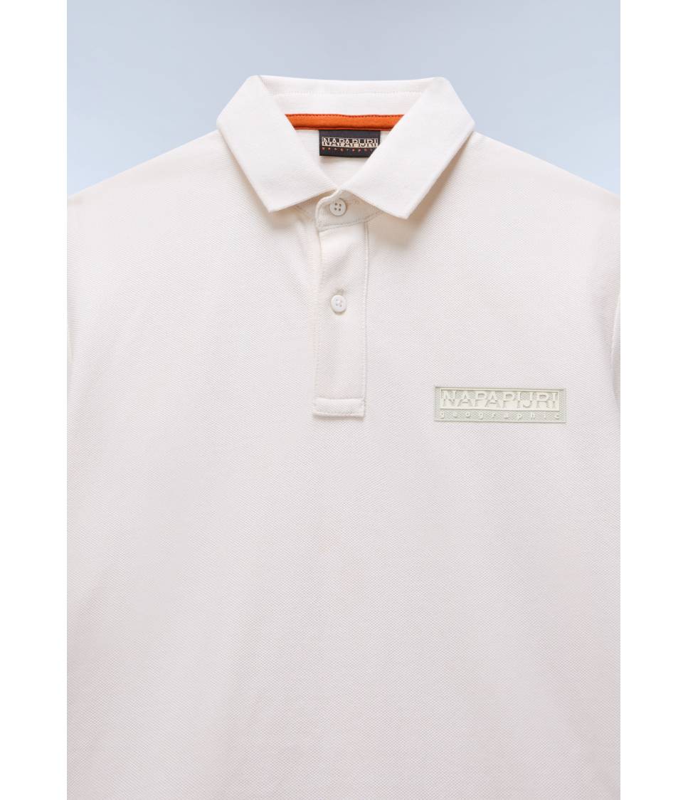 K E-NEW BOX LOGO SS WHITE WHISPER 